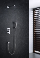 Zestaw prysznicowy podtynkowy z deszczownicą i prysznicem <br/>  TORONTO TOR-ZKP.150C